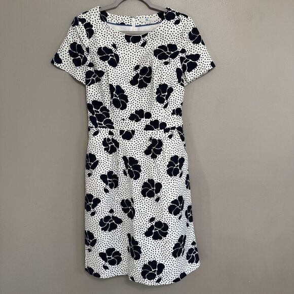 Boden Sierra Textured Cotton Dress US 6R - Picture 2 of 9